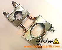 کلمپ میله صاعقه گیر به دکل